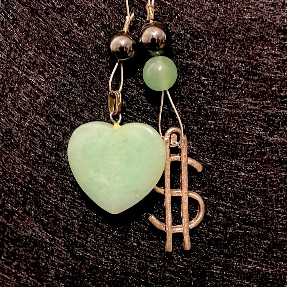 Gemstone Book Thong Bookmark - Money Attractor